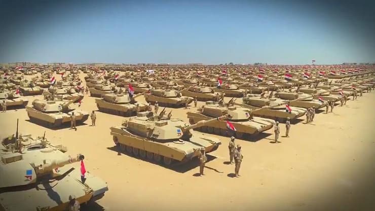 "תהליך ברור של מודרניזציה והתעצמות מסיבית של צבא מצרים - עלות של מיליארדי דולרים"