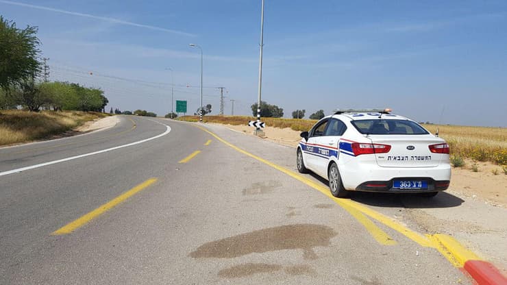 מצ"ח פתחה 27 תיקים בחשד לעבירות ביזה בעזה ובלבנון (צילום: בראל אפרים) מחסום משטרה צבאית