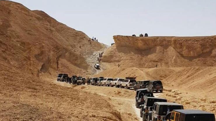 טיול ג'יפים במדבר הנגב