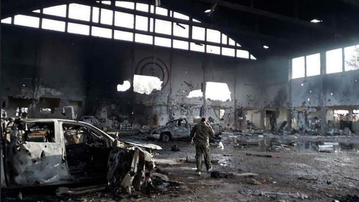 בסיס T4 אחרי תקיפות