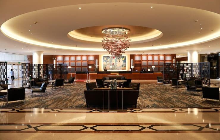 הקבלה במלון דיוויד אינטרקונטיננטל