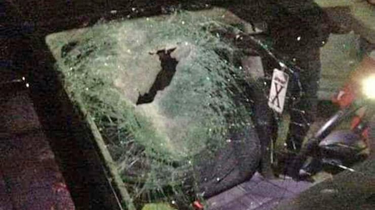 רכבה של האישה הפלסטינית שנהרגה