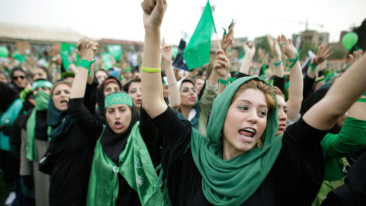 פרויקט 40 שנה למהפכה ב איראן מהומות 2009