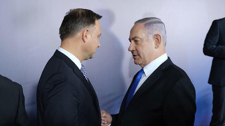 ראש הממשלה בנימין נתניהו בוועידה בוורשה