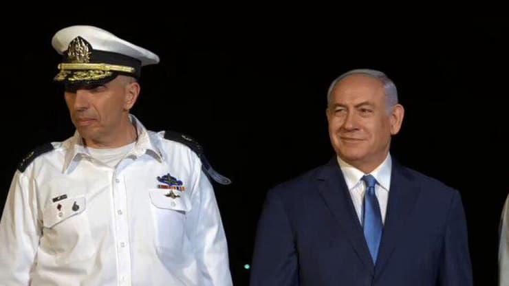 טקס סיום קורס חובלים בהשתתפות רה"מ בנימין נתניהו והרמטכ"ל אביב כוכבי אליהו שרביט מפקד חיל הים