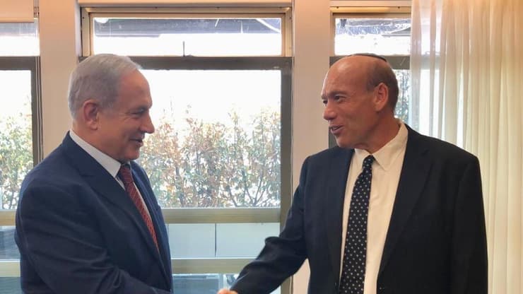 מבקר המדינה הנבחר מתניהו אנגלמן עם ראש הממשלה בנימין נתניהו