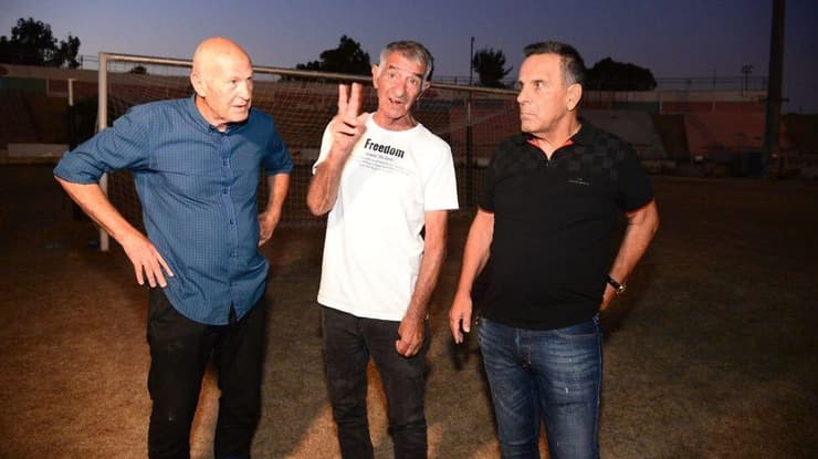 שלום אביטן, מאיר ברד ואברהם נומה הריסת אצטדיון וסרמיל