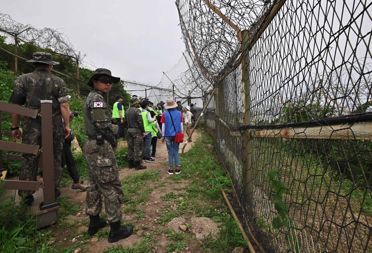 סיור ב דרום קוריאה האזור המפורז גבול צפון קוריאה