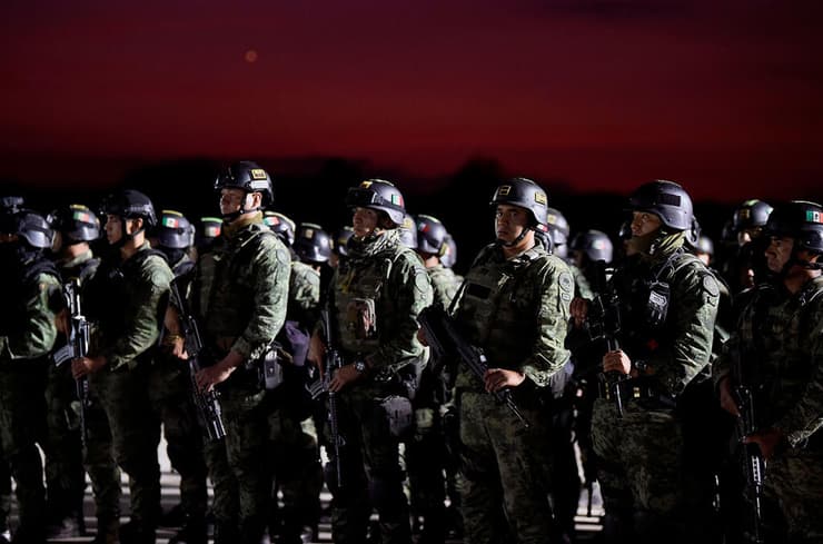 זירת העימותים בקוליאקאן מקסיקו