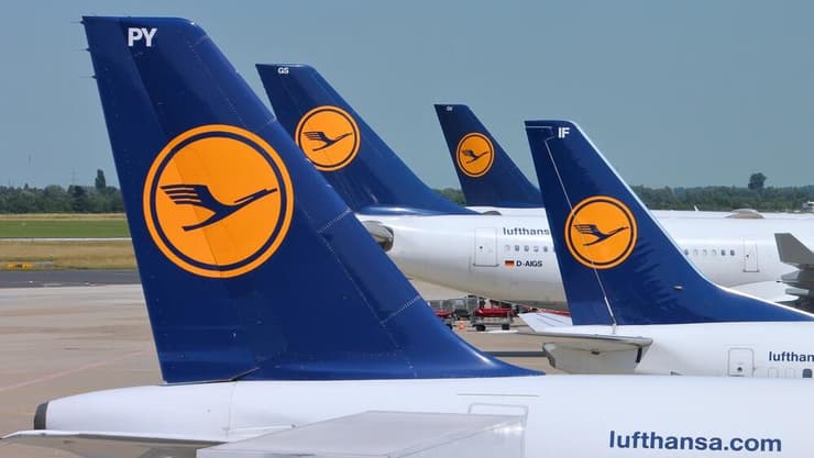 מטוסים של חברת לופטהנזה (צילום: shutterstock) מטוסים לופטהנזה