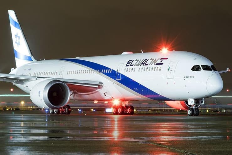 מטוס דרימליינר 787-9 של אל על (צילום: עידו וכטל) מטוס דרימליינר 787-9 של אל על