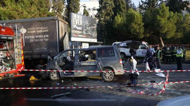 צילום: שאול גולן תאונת דרכים באלוף שדה
