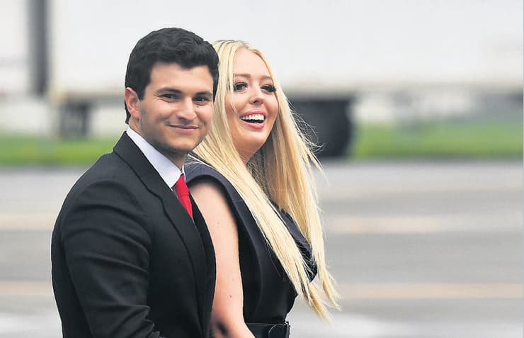 טיפאני טראמפ ובעלה הלבנוני מייקל בולוס