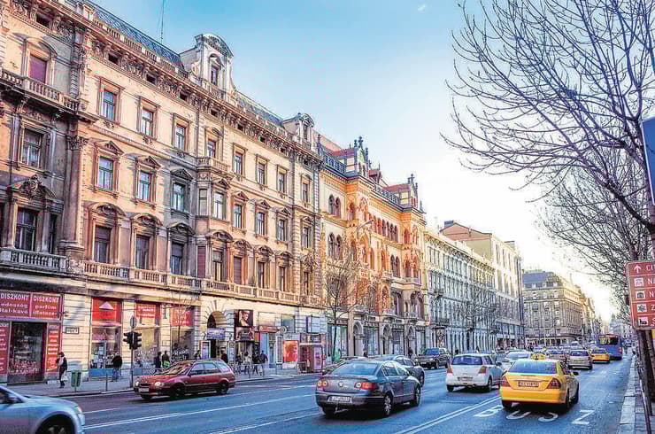 רחוב בבודפשט. "מעולם לא הרגשתי מאוים כאן"