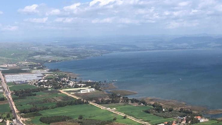 הכינרת ביום שבת חמים