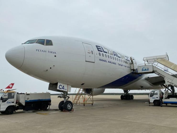 מטוס אל על (צילום: אל על) מטוסי אל על שהוסבו לצורך הטסת מטען