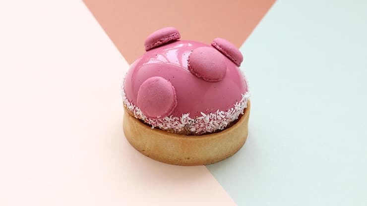 טארטלט ג'יאנדויה פטל של אלון שבו (צילום: אלון שבו) טארטלט ג'יאנדויה פטל של אלון שבו