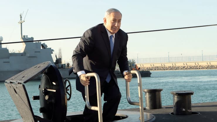 בנימין נתניהו על הצוללת