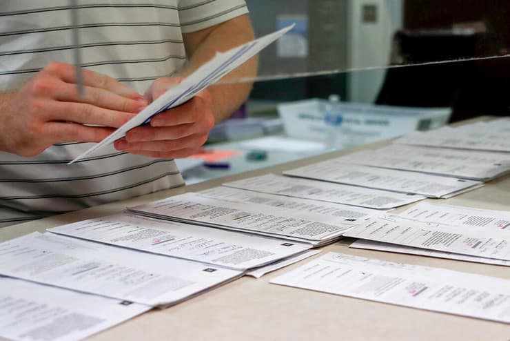 ארה"ב בחירות 2020 הצבעה דרך הדואר דואר ב פריימריז ב פנסילבניה