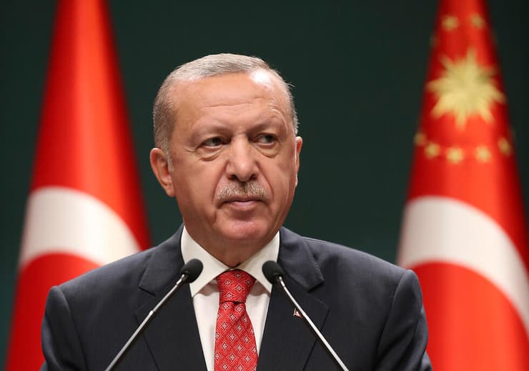 נשיא טורקיה רג'פ טאיפ ארדואן