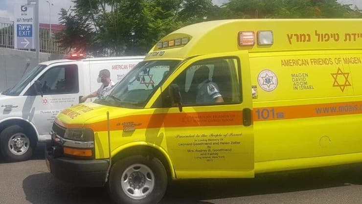 ארכיון (צילום: תיעוד מבצעי מד"א) פעוטה נפגעה מרכב