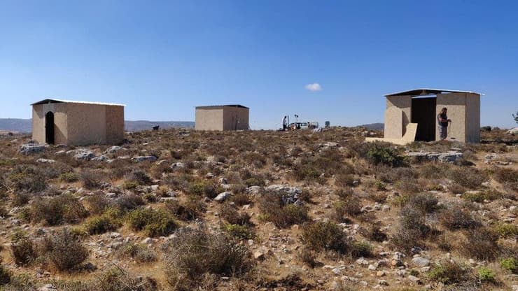 החוק החדש יאפשר לישראלים לרכוש קרקעות ביו"ש. ארכיון (צילום: משפחות גרעין "מעלה שי") הקמת מאחז על שם שי אוחיון