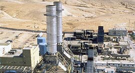 תחנת הכוח ברמת חובב (צילום: חברת חשמל) תחנת הכוח רמת חובב