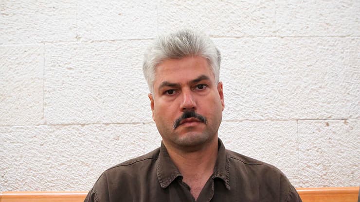 עבאס א-סייד (צילום: נועם מושקוביץ) עבאס א-סייד בבית המשפט, ב-2010