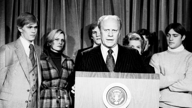 נשיא ארה"ב ג'רלד פורד נאום הפסד בחירות 1976