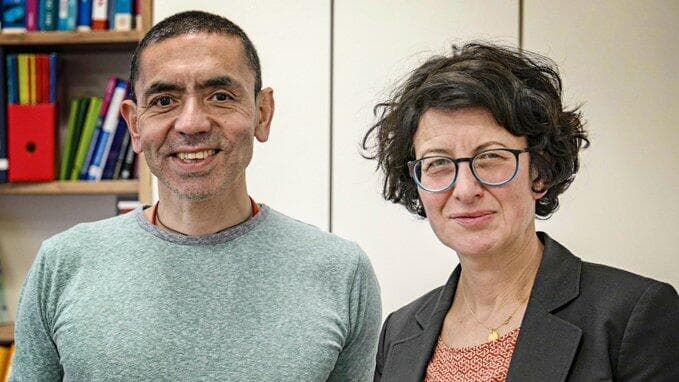 "אנחנו לא יזמים, אלא מדענים". פרופ' אוזלם טורצ'י ופרופ' אואור שאהין מייסדי ביונטק שעשו היסטוריה אדירה אוזלם טורצ'י ו אואור שאהין מייסדי חברת BioNTech שמפתחת יחד עם פייזר חיסון ל קורונה