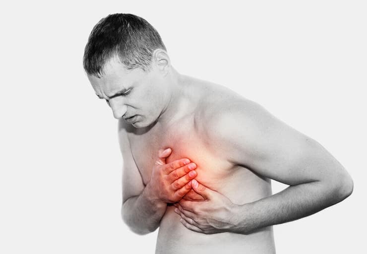 התקף לב אירוע לב אילוס אילוסטרציה