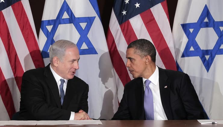 נתניהו ואובמה. יחסים מתוחים לאורך כל הדרך (צילום: ap) בנימין נתניהו וברק אובמה