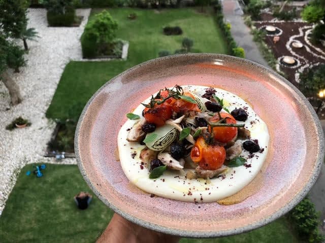 מסבחה לימה (צילום: אסף שטרן) מתכונים עם שמן זית