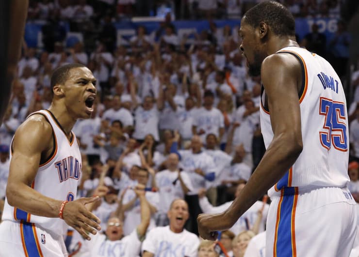 קווין דוראנט וראסל ווסטברוק