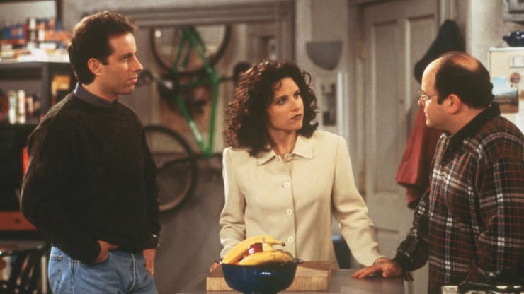 "סיינפלד" ו"חברים" מסרבים להיות אויבים. מתוך "סיינפלד" (באדיבות yes) מתוך "סיינפלד"