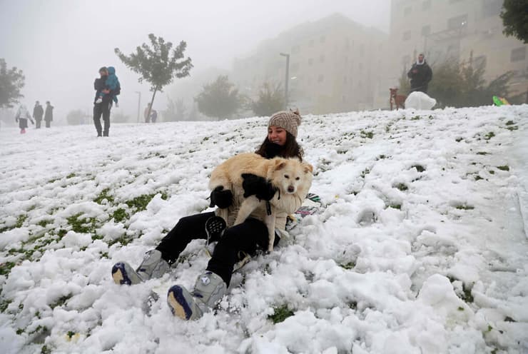 שלג בירושלים