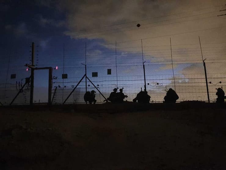 אימון סיירת הנח"ל לקבל אמר"לי עידו חדשים