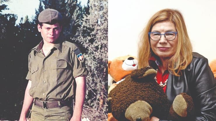 צילה פיקהולץ ובנה ירון פיקהולץ ז"ל