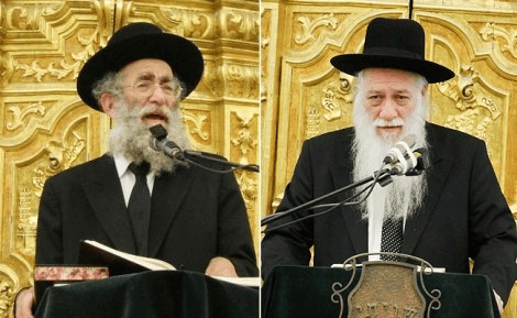 25 שנים של סכסוך: הרב אליעזר כהנמן (מימין) והרב שמואל מרקוביץ'