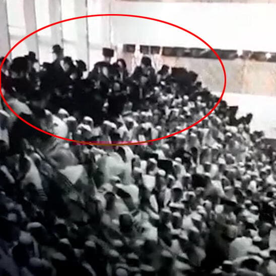 טריבונה קרסה בגבעת זאב בירושלים