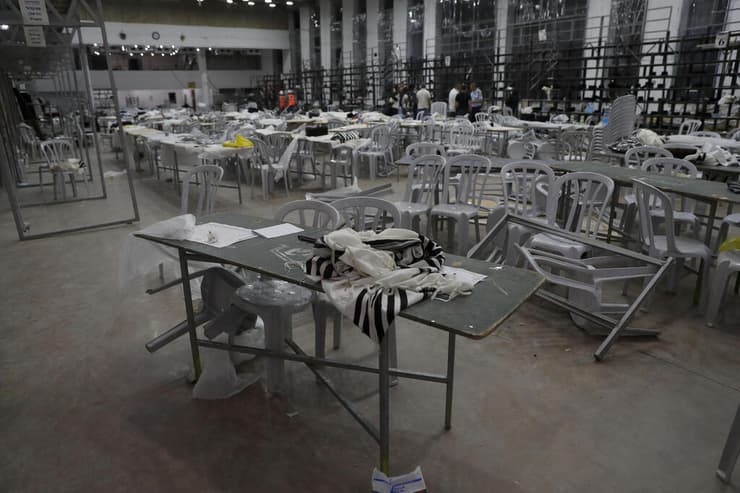 טריבונה קרסה בגבעת זאב בירושלים