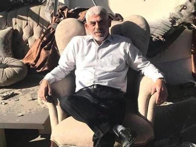 יחיא סינוואר מתריס