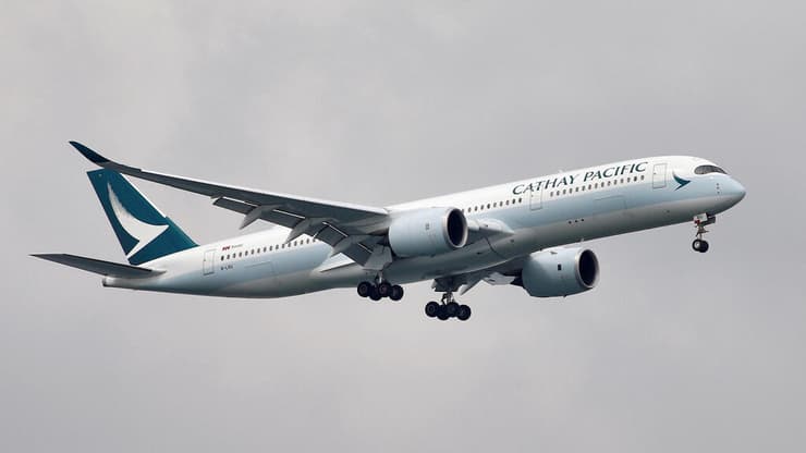 מטוס איירבוס A350-900 של חברת קתאי פסיפיק