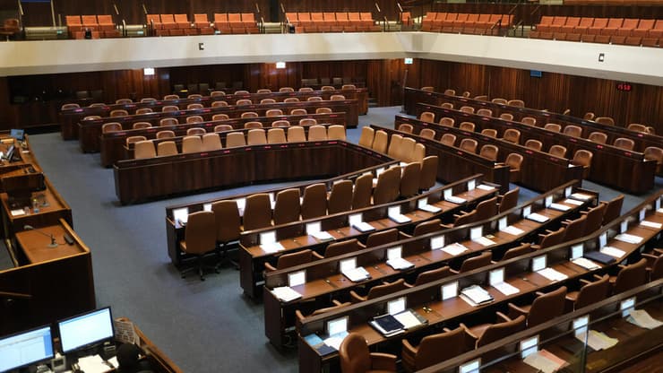 מליאה ריקה. דואגים לגייס נוכחות להעברת חוקים (צילום: יואב דודקביץ) מליאת הכנסת