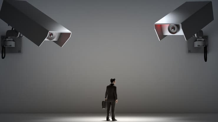 אילוסטרציה (צילום: shutterstock) אילוסטרציה מצלמות מצלמה מעקב אבטחה