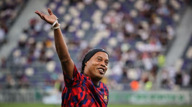 רונאלדיניו (צילום: עוז מועלם) ריאל מדריד ברצלונה