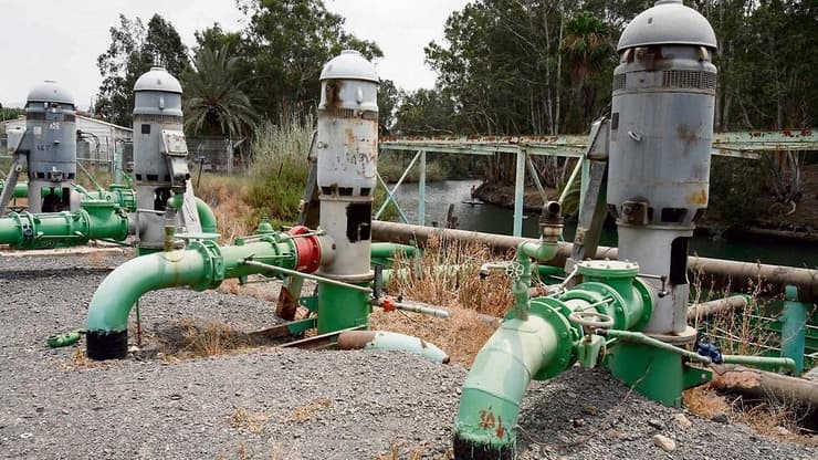 אילוסטרציה (צילום: עמית שאבי) משאבת מים של מקורות