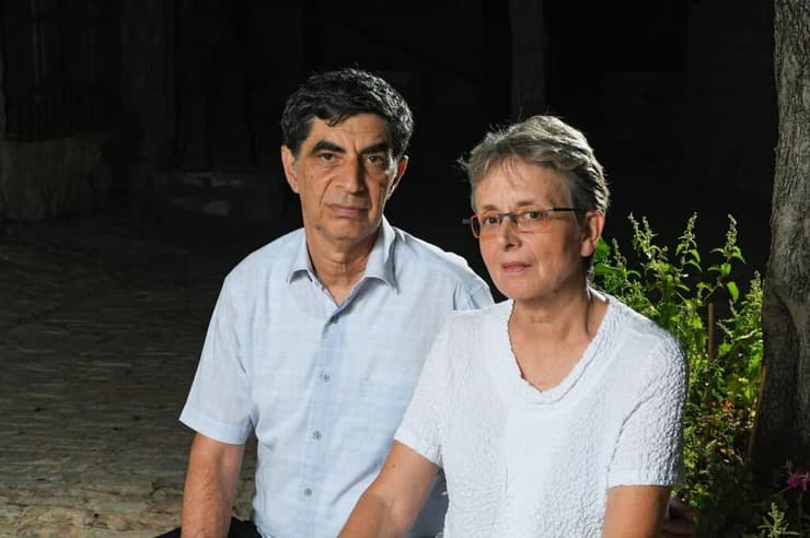 ההורים שמחה ולאה גולדין (צילום: רפי קוץ) שמחה ולאה גולדין מתראיינים לשיחת היום