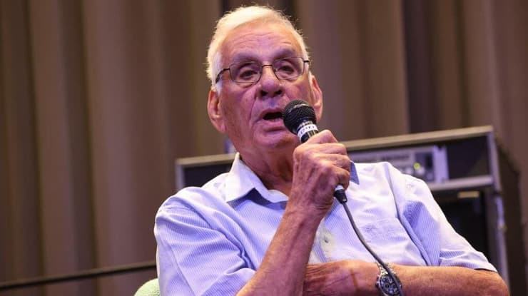 חיים אורון  בכנס שנתיים לפטירתו של מאיר שמגר