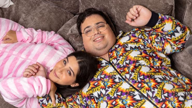 כוכב הרשת והשחקן אוראל צברי והשחקנית סיון תם